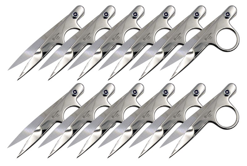 Ultima 4.5â€ Thread Nippers â€“ Hot Forged Precision Thread Snips, Embroidery Snipper & Seam Cutter (12 Pack) - Image 1